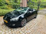 VW Golf 1.6 TDI Cabrio 2012, APK 7-26, Vol opties, Inruil mo, Auto's, Euro 5, Zwart, 4 cilinders, Cabriolet