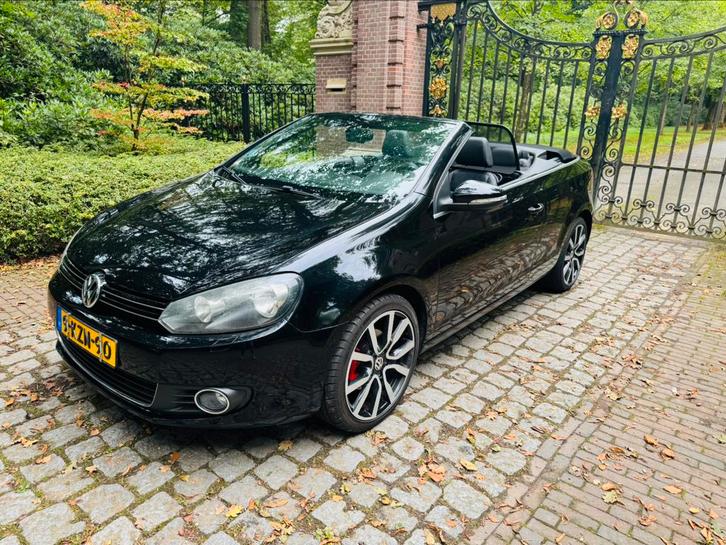 VW Golf 1.6 TDI Cabrio 2012, APK 7-26, Vol opties, Inruil mo, Auto's, Volkswagen, Bedrijf, Golf, ABS, Airbags, Airconditioning