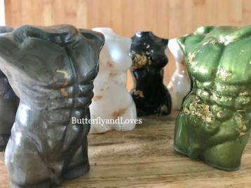 Uniek Torso man Apollo en/of vrouw Goddess beeld Epoxy Art beschikbaar voor biedingen