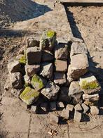 Gratis af te halen Basalt keien, kinderkoppen, stenen., Tuin en Terras, Grind, Keien en Split, Ophalen, Gebruikt, Grijs, Basalt
