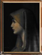 Mooi "schilderij" van Jean-Jacques Henner, Antiek en Kunst, Ophalen of Verzenden