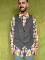 Vintage gilet / waistcoat / bruin / XXL /, Kleding | Heren, Kostuums en Colberts, Bruin, Vintage, Overige maten, Ophalen of Verzenden