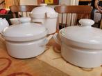 Witte Soepterrines 3x Bavaria En Hema, Huis en Inrichting, Keramiek, Overige typen, Ophalen of Verzenden, Zo goed als nieuw