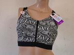 HKNX Sport BH - Slangenprint - Maat 80C " Nieuw ", Maat 38/40 (M), HKNX, Zwart, Nieuw