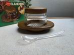 Emsa retro pot jampot met lepel, Huis en Inrichting, Keuken | Servies, Ophalen of Verzenden, Zo goed als nieuw, Overige stijlen
