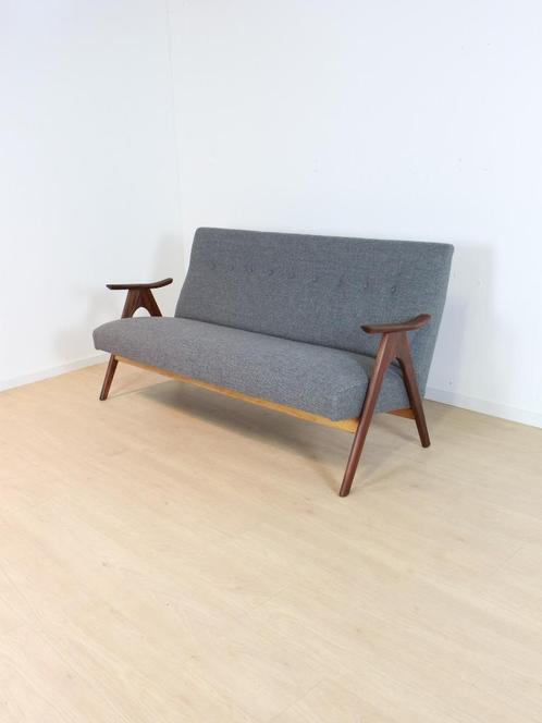 Teeffelen vintage bank, Huis en Inrichting, Banken | Sofa's en Chaises Longues, Gebruikt, 150 tot 200 cm, 75 tot 100 cm, Ophalen