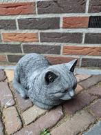 Betonbeeld poes, Ophalen, Nieuw, Beton, Dierenbeeld