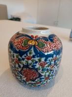 Delfs blauwe theebus van koninklijke. Tichelaar. 13 cm hoog., Ophalen