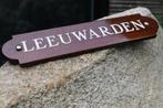 Plaatsnaambord  'Leeuwarden' voor op een boot, Watersport en Boten, Accessoires en Onderhoud, Verzenden, Gebruikt, Overige typen