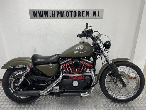 Harley Davidson XLH 883 SPORTSTER HUGGER ARMY EDITION BOVAGG, Motoren, Motoren | Harley-Davidson, Bedrijf, Chopper, 12 t/m 35 kW