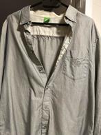 Boss overhemd maat L - Exclusief!, Ophalen of Verzenden, Zo goed als nieuw, Grijs, Halswijdte 41/42 (L)