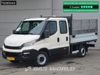 Iveco Daily 35S11 Open Laadbak met Kist Dubbel Cabine 3,5t T, Stof, Gebruikt, Iveco, 7 stoelen