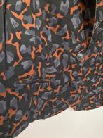 Japan TKY roest panterprint blazer travelstof maat 38, Kleding | Dames, Maat 38/40 (M), Bruin, Japan TKY, Leidsevaartweg 1, 2106NA Heemstede