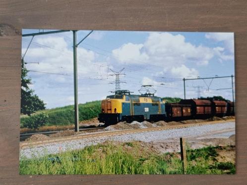 Foto TREIN NS Nederlandse Spoorwegen Loc 1208, Verzamelen, Spoorwegen en Tramwegen, Gebruikt, Trein, Overige typen, Verzenden