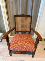 2 woonkamer stoelen, Huis en Inrichting, Stoelen, Ophalen, Twee, Bruin, Zo goed als nieuw