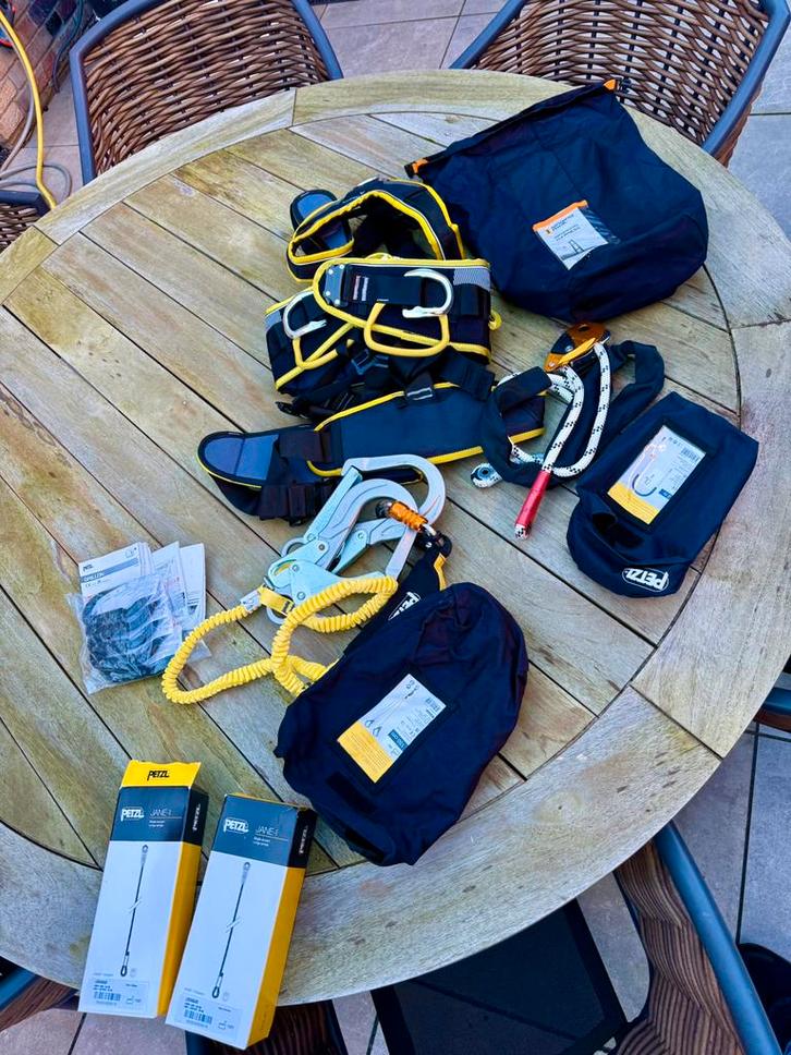 Singing rock Profi Worker 3D Speed set, Petzel hulp stukken, Doe-het-zelf en Verbouw, Veiligheidskleding, Nieuw, Ophalen