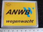 sticker anwb wegenwacht logo WW, Ophalen of Verzenden, Zo goed als nieuw, Bedrijf of Vereniging