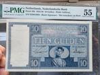 10 gulden Zeeuws meisje PMG 55, Postzegels en Munten, Bankbiljetten | Nederland, Ophalen of Verzenden, 10 gulden