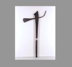 Authentieke Tribale Ceremoniële Bijl Tanzania (251123-05), Antiek en Kunst, Kunst | Niet-Westerse kunst, Ophalen of Verzenden