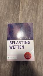 Belastingwetten 2025, Ophalen of Verzenden, Beta, Zo goed als nieuw, HBO