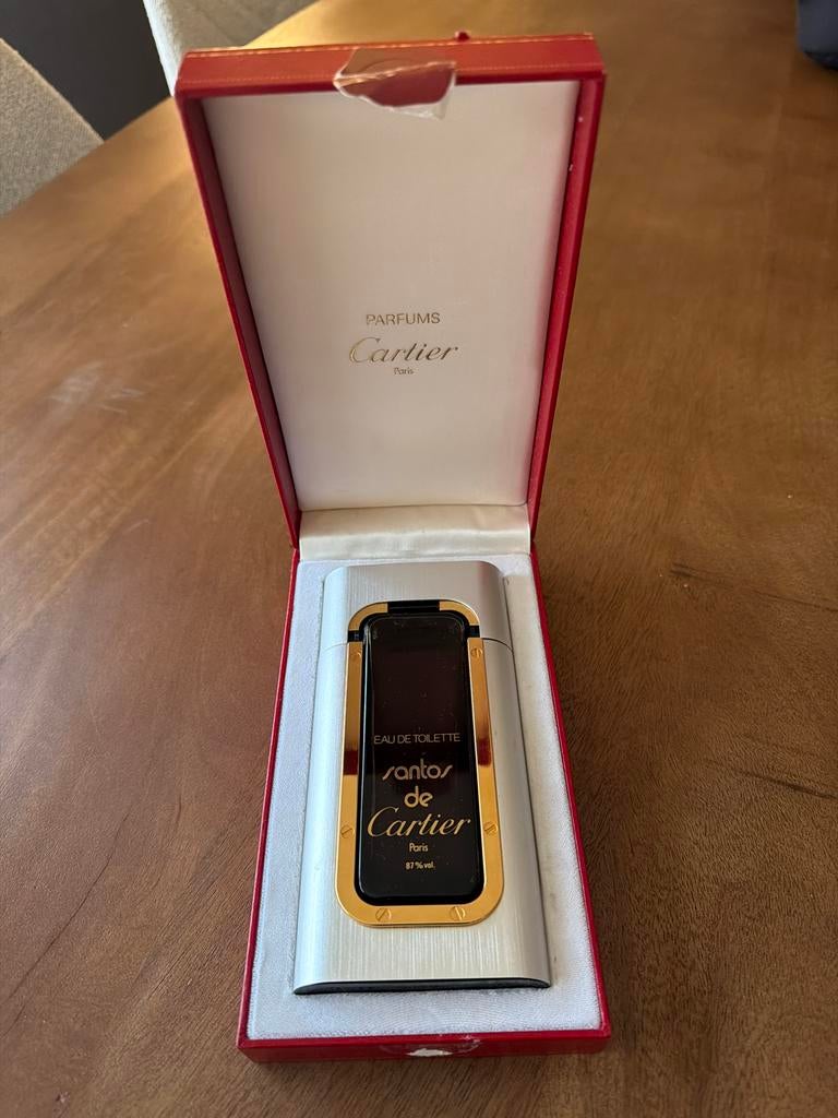 Cartier Santos Eau de Toilette - Vintage, Sieraden, Tassen en Uiterlijk, Uiterlijk | Parfum, Ophalen of Verzenden, Gebruikt