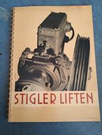 Stigler Liften Catalogus - Vintage, Ophalen of Verzenden, Gelezen, Stigler, Catalogus