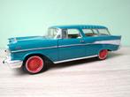 Chevrolet Bel Air Nomad 1957 Custom Road Tough 1:18, Hobby en Vrije tijd, Modelauto's | 1:18, Ophalen of Verzenden, Zo goed als nieuw