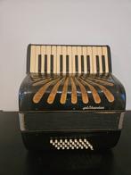 Oude Jal Standar Toetsaccordeon, Muziek en Instrumenten, Accordeons, Overige merken, Gebruikt, Met riemen, Overige formaten