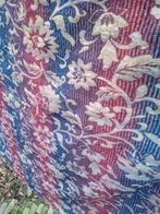 Gobelin geweven kleed design stof blauw rood beige 1.95x1.35, 120 cm of meer, Nieuw, Ophalen of Verzenden, Polyester