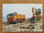 DAF Grondverzet Jansen Reclame, Verzamelen, Ansichtkaarten | Themakaarten, Ophalen of Verzenden, 1960 tot 1980, Ongelopen, Voertuig