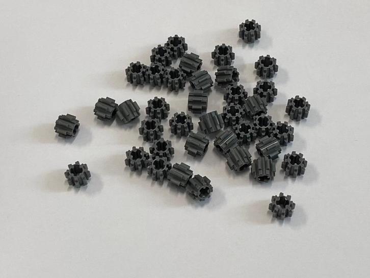 Partij 35x nieuwe donkergrijze Lego Technic tandwieltjes, Kinderen en Baby's, Speelgoed | Duplo en Lego, Nieuw, Lego, Losse stenen