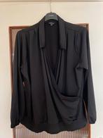 Zwarte dames blouse/ shirt, Kleding | Dames, Blouses en Tunieken, Ophalen of Verzenden, Zo goed als nieuw, Maat 46/48 (XL) of groter