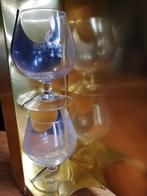 Remy Martin cognac logo glazen op voet (set van 2 glazen), Nieuw, Overige typen, Ophalen of Verzenden