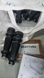 8x Ikea Brattvag poten 20cm bank bed, Ophalen of Verzenden, Zo goed als nieuw, Hout