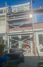 Rolsteiger te huur 6 m hoog 300 lang 70 cm breed, Ophalen of Verzenden, Zo goed als nieuw, Rolsteiger of Kamersteiger, 5 meter of hoger