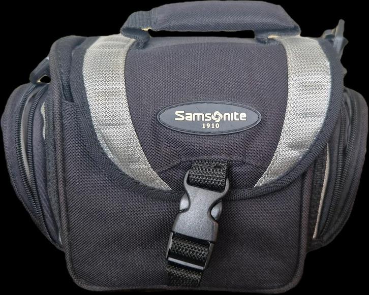 Samsonite Safaga DFV36 Cameratas, Audio, Tv en Foto, Fotografie | Fototassen, Zo goed als nieuw, Schoudertas, Overige merken, Ophalen of Verzenden