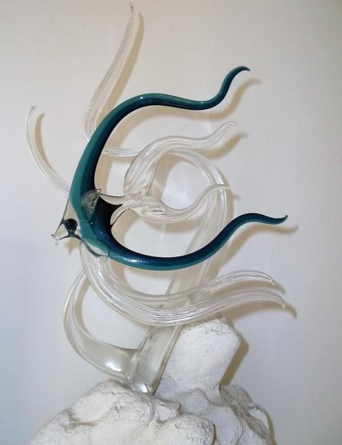 Handgemaakt Engel Vis van Glas, Antiek en Kunst, Antiek | Glas en Kristal, Ophalen