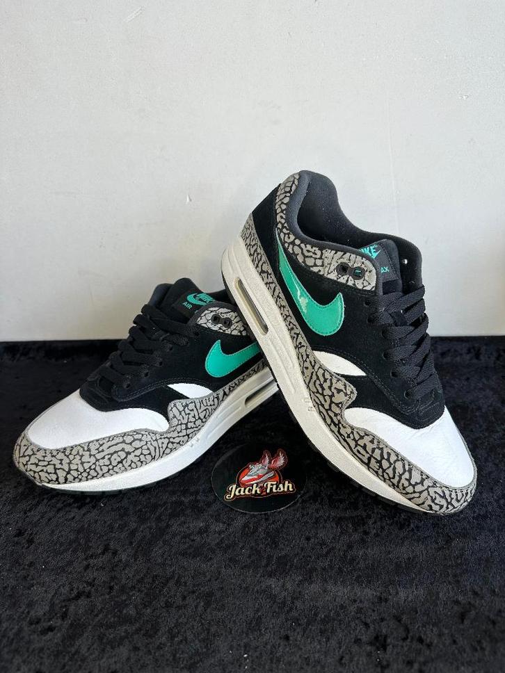 Nike air Max 1 Atmos Elephant (2017) - size 41, Kleding | Heren, Schoenen, Zo goed als nieuw, Sneakers of Gympen, Overige kleuren