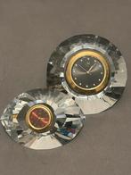 Vintage Hoya kristallen bureaukloken, Antiek en Kunst, Antiek | Klokken, Ophalen
