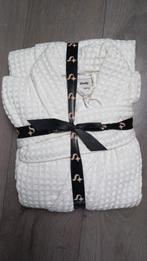 Nieuwe badjas met wafelstructuur, Overige typen, Wit, Nieuw, Ophalen of Verzenden