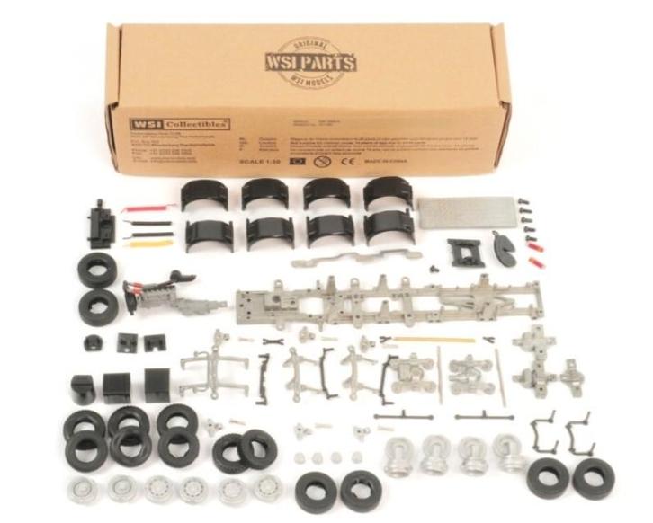 WSI BOUWKIT CHASSIS DAF 10X4 G 10-1152, Hobby en Vrije tijd, Modelauto's | 1:50, Nieuw, Bus of Vrachtwagen, Wsi, Ophalen of Verzenden