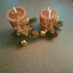 Kerststukje , op een led kaars, Ophalen