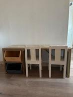 Speelhoekje Steigerhout met Stoelen, Ophalen, Gebruikt, Tafel(s) en Stoel(en)
