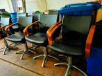 7 Kappersstoelen in goede staat - €25 per stuk, Ophalen of Verzenden