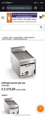 Professionele horeca grill Arris grillvapor 32x70x44 CM, Ophalen