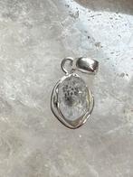 Herkimer diamant hanger beschermt hoge trilling uniek power, Ophalen of Verzenden, Nieuw, Zilver, Met edelsteen