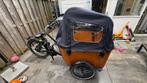 Qivelo N8 bakfiets met middenmoter, 4 kinderen of meer, Elektrisch, Zo goed als nieuw, Ophalen