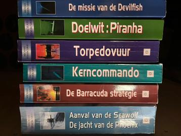 Diverse Michael Dimercurio ‘onderzeeër’ boeken 3 Euro beschikbaar voor biedingen