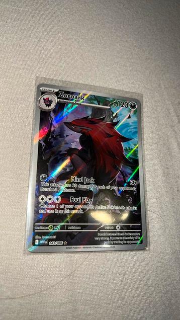 Zoroark 143 White Flare beschikbaar voor biedingen