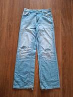 Bershka spijkerbroek met gaten 38, Maat 38/40 (M), Blauw, Lang, Gedragen